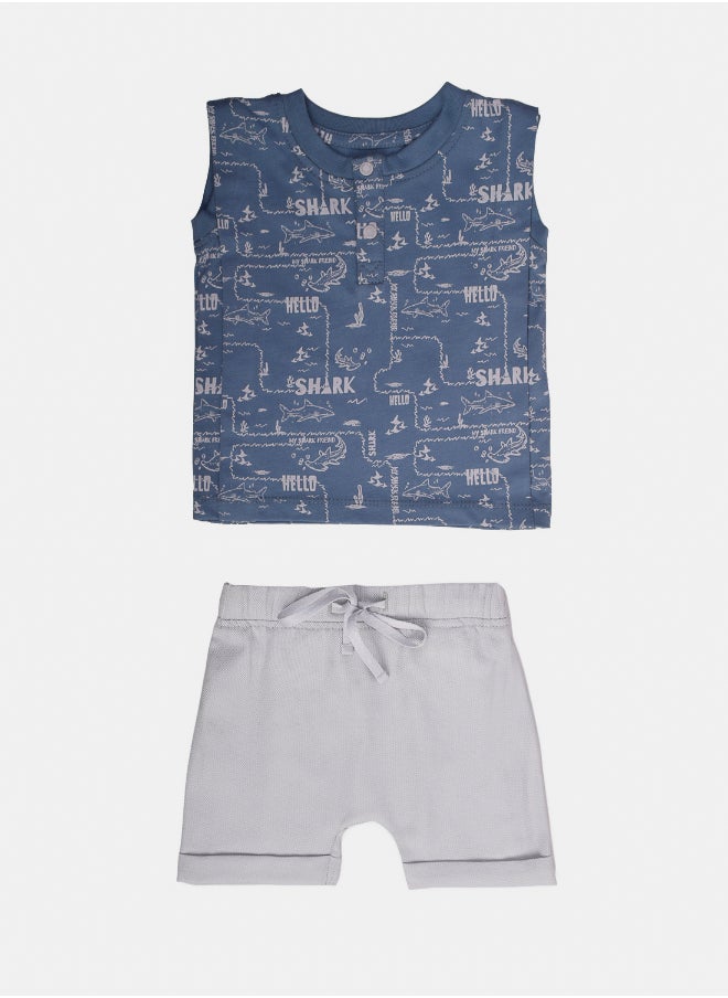 Junior Baby Boys Pajama Set  - Image 1