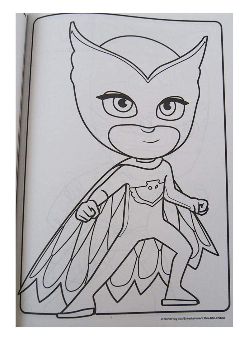 Bendon PJ Masks Let's Save The Day! Coloring and Activity Book - 80 Pages - Image 2
