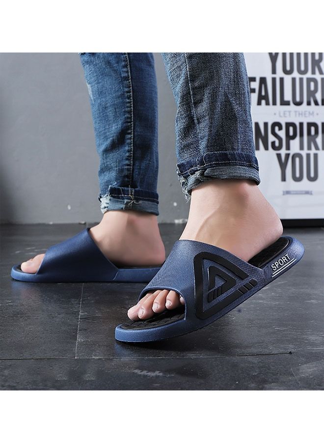 زي سي إم - هابي شبشب استحمام للجنسين صنادل مسطحة مانعة للانزلاق مناسبة للاستخدام في الهواء الطلق أو في الداخل أو في الحمام - Image 3