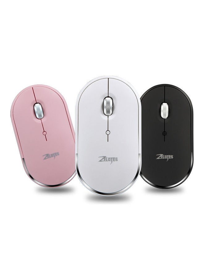 NIBEMINENT F11 Three Mode Bluetooth Mouse White  - Image 3