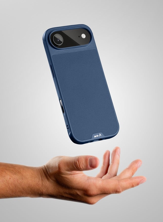 Mous for iPhone Air Case, Compatible with MagSafe - Limitless - Protective Magnetic Cover for iPhone Air - Shockproof, Full Camera Protection, Anti-Scratch Back, Marine Blue - Image 4