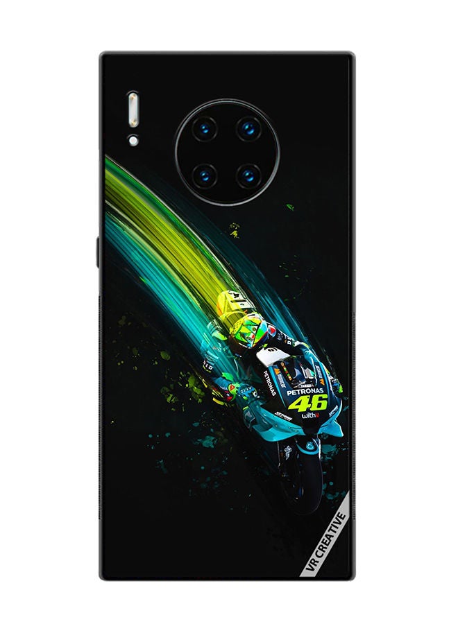 VR CREATIVE Protective Case Cover For Huawei Mate 30 Pro Bike Design Multicolour - Image 1