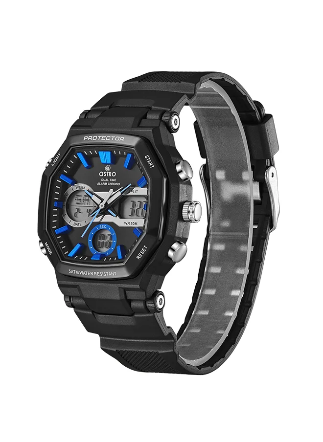 ASTRO ASTRO Kids Analog-Digital Black Dial Watch - A23820-PPBB