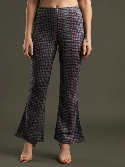 globus Women Printed Slim-Fit Treggings