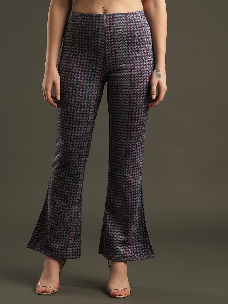 globus Globus Women Printed Slim-Fit Treggings  - Image 1
