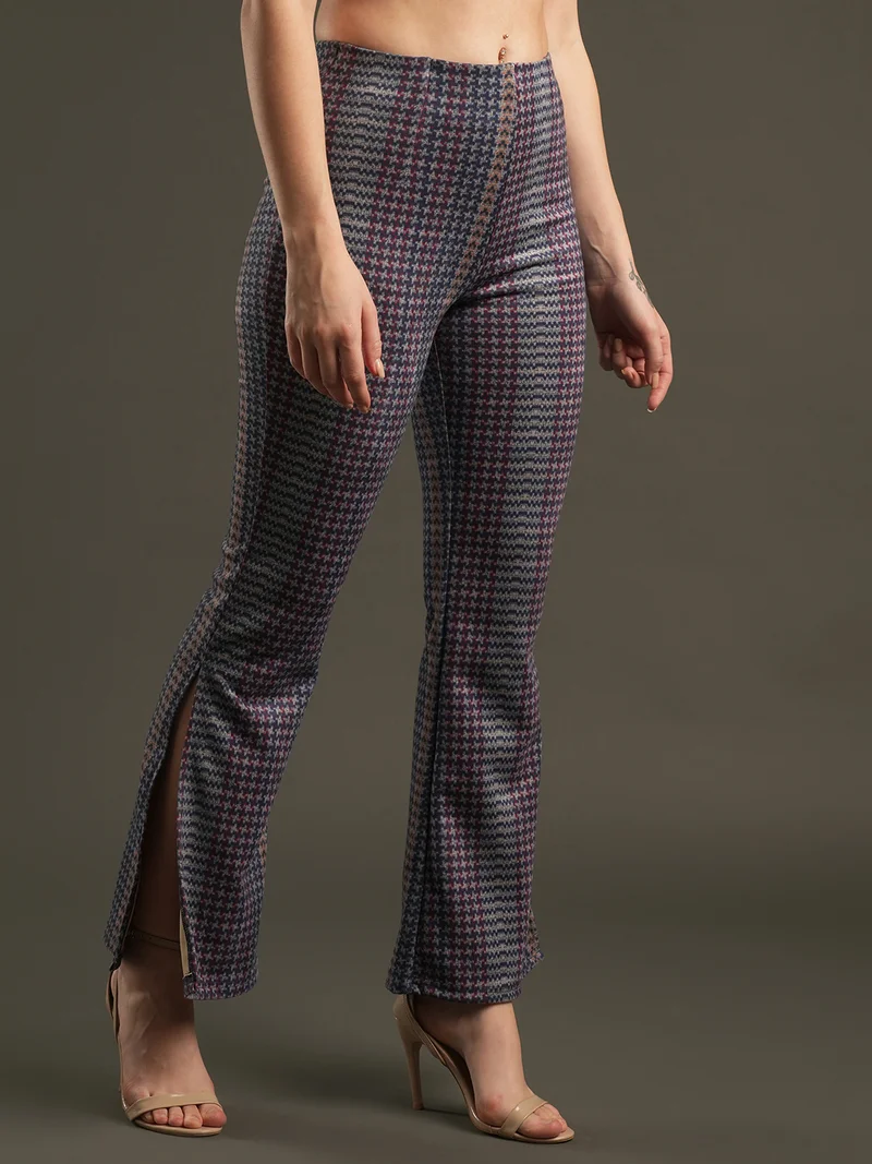 globus Women Printed Slim-Fit Treggings