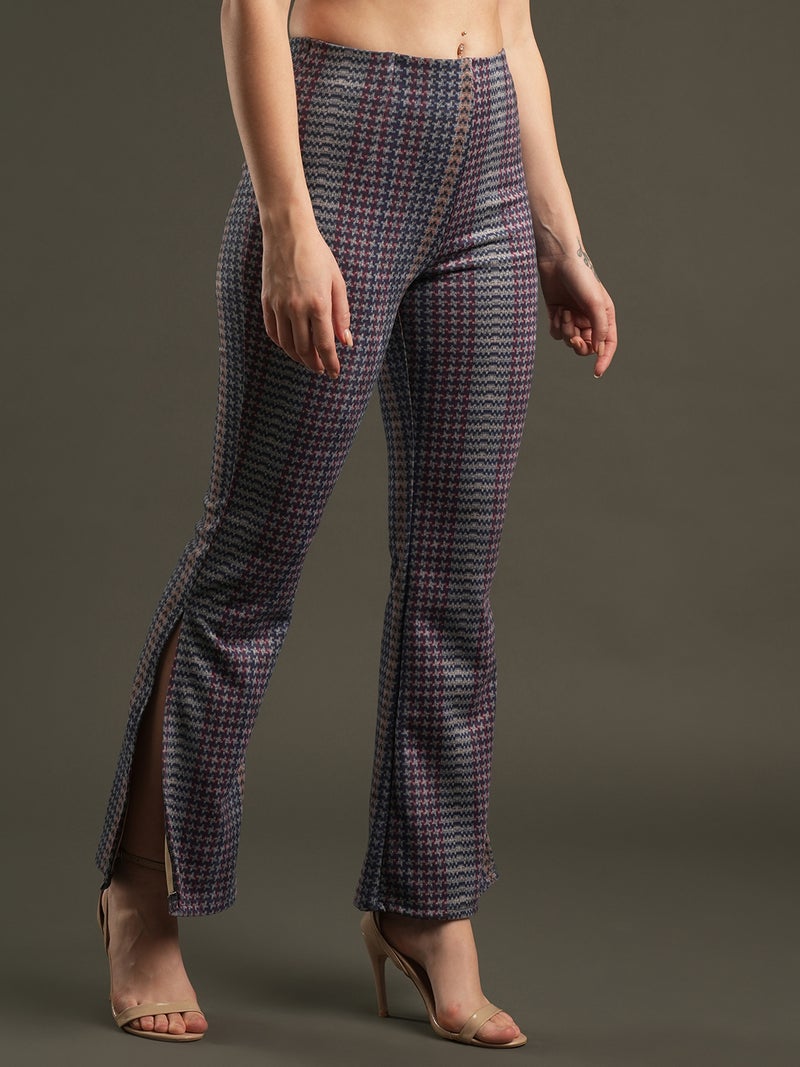 globus Globus Women Printed Slim-Fit Treggings  - Image 3