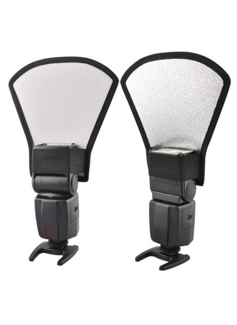 Photographic Reflector For Flash 20cm (AL-20): Compact reflector for directing and shaping flash lighting, 20cm diameter.