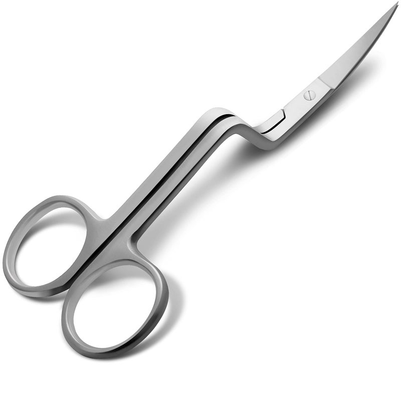 XTRM CRAFT 6 Inch Double Curved Scissors - Professional Grade, Multi-Purpose Precision Scissors for Crafting, Embroidery, and Dog Grooming - Image 1
