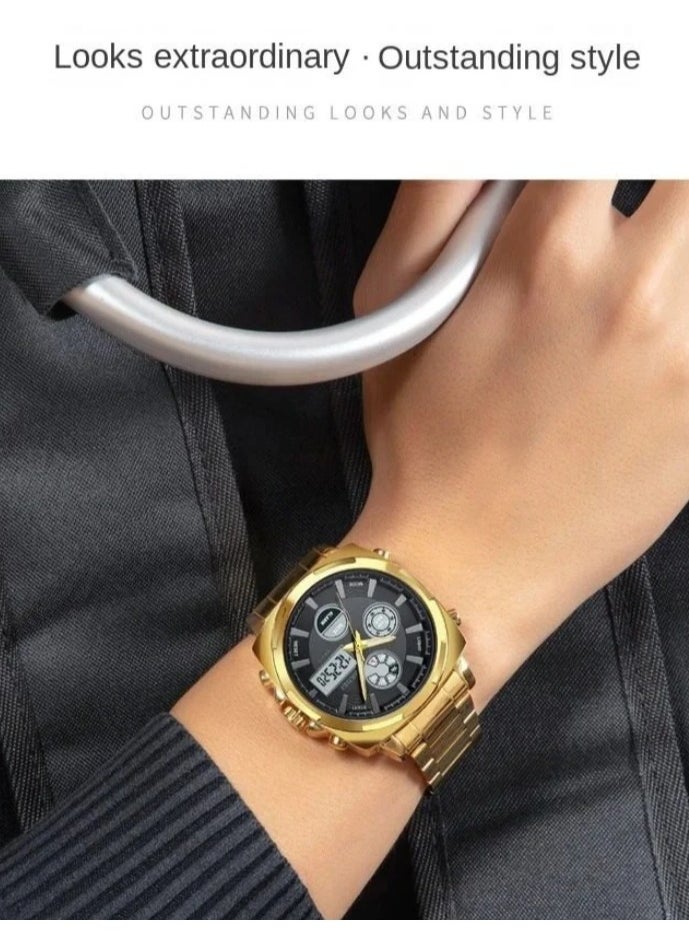 SKMEI 1673 Analog Digital Combination Stainless Steel Bracelet Men’s Watch - pzsku/Z3CD9E77A9B2659C4B8C5Z/45/_/1734707284/3f39215b-54c5-4cbf-96fb-efcb8e1ab3e9
