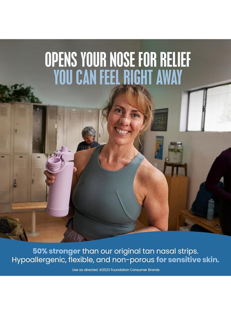 Breathe Right Nasal Strips Extra Tan 8 Count - Image 3