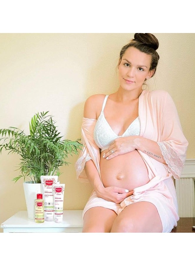 Mustela Maternity Stretch Marks Cream for Pregnancy - Natural Skincare Massage Moisturizer with Natural Avocado, Maracuja & Shea Butter - Lightly Fragranced or Fragrance Free - 150ml - Image 2