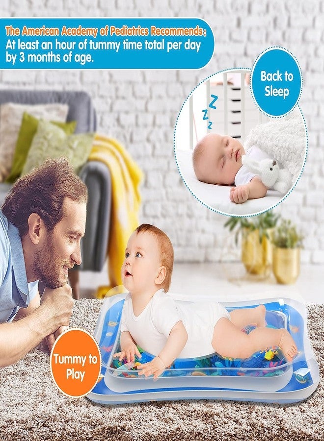 BOTIST Inflatable Tummy Time Premium Water mat Infants and Toddlers is The Perfect Fun time Play Activity Center Your Baby's Stimulation Growth (Multicolor) - Image 3