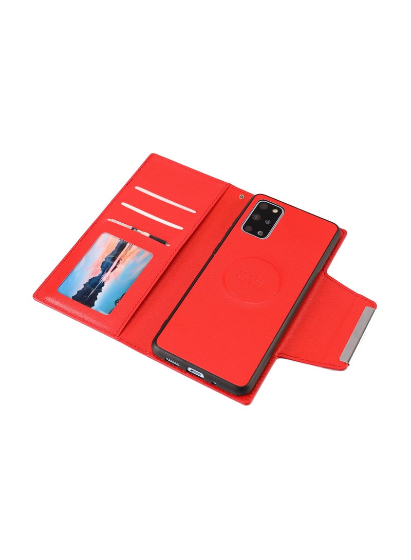 Suteni Flip Cover Card Slots Leather Phone Case for Oppo - Image 3