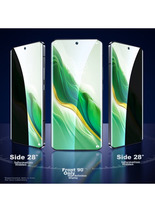 ISKA Yisika For Honor Magic6 Hydrogel Soft Film, Magic6 Phone Screen Protector, Anti-peeping Hd Non-tempered Full Screen Anti-scratch Anti-fingerprint Protection Jm946 - Image 2