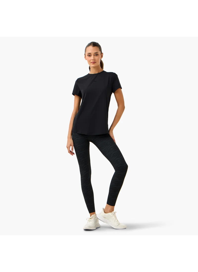 Kappa Kappa All-Over Print Leggings with Elasticated Waistband