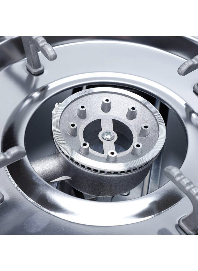 Tradeo High Quality 2 Burner Portable Gas Stove | Durable Iron Butane Fuel Cooker for Outdoor Camping - Image 5