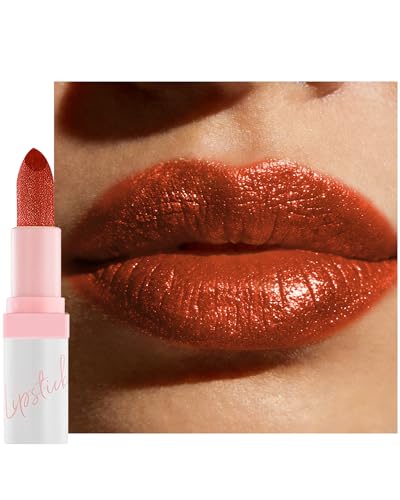 LYSdefeu Diamond Glitter Matte LipstickLonglasting Waterproof Ruby Red Metallic Shimmer Lip GlossSparkling High Pigment NonStick Lip Tint StainFullCoverage Womens Mothers Day Makeup Gift for Women05 - Image 1
