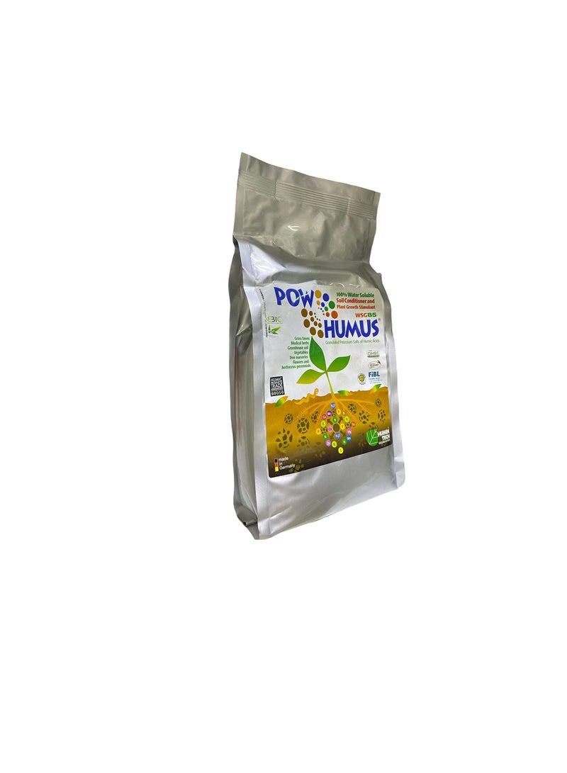 ritaj Granulated Potassium Salt of Humic Acids 100% Water Soluble Soil Conditioner and Plant Growth Stimulant MOCCAE Approved OMRI Listed Made in Germany 1 KG - Image 3