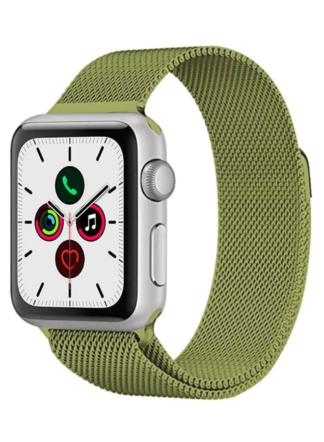 vesus Replacement Band For Apple iWatch Series 5/4/3/2/1 38-40mm Grass Green