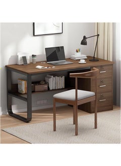 Computer Desk Riyadh Denzoz Computer Desk with 3 Drawers 140x50cm Home Office Desks and ...