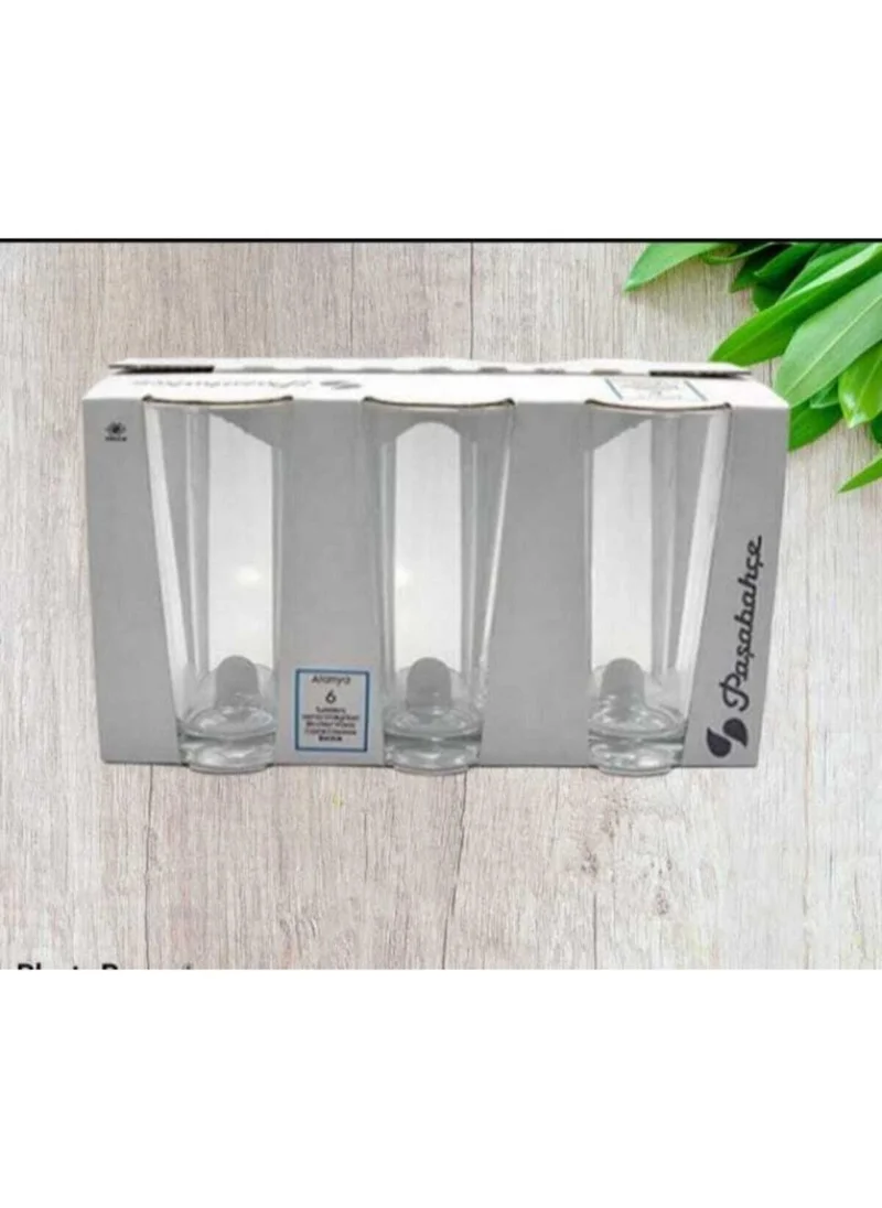 Paşabahçe Alanya Raki & Lemonade Glass Set of 6
