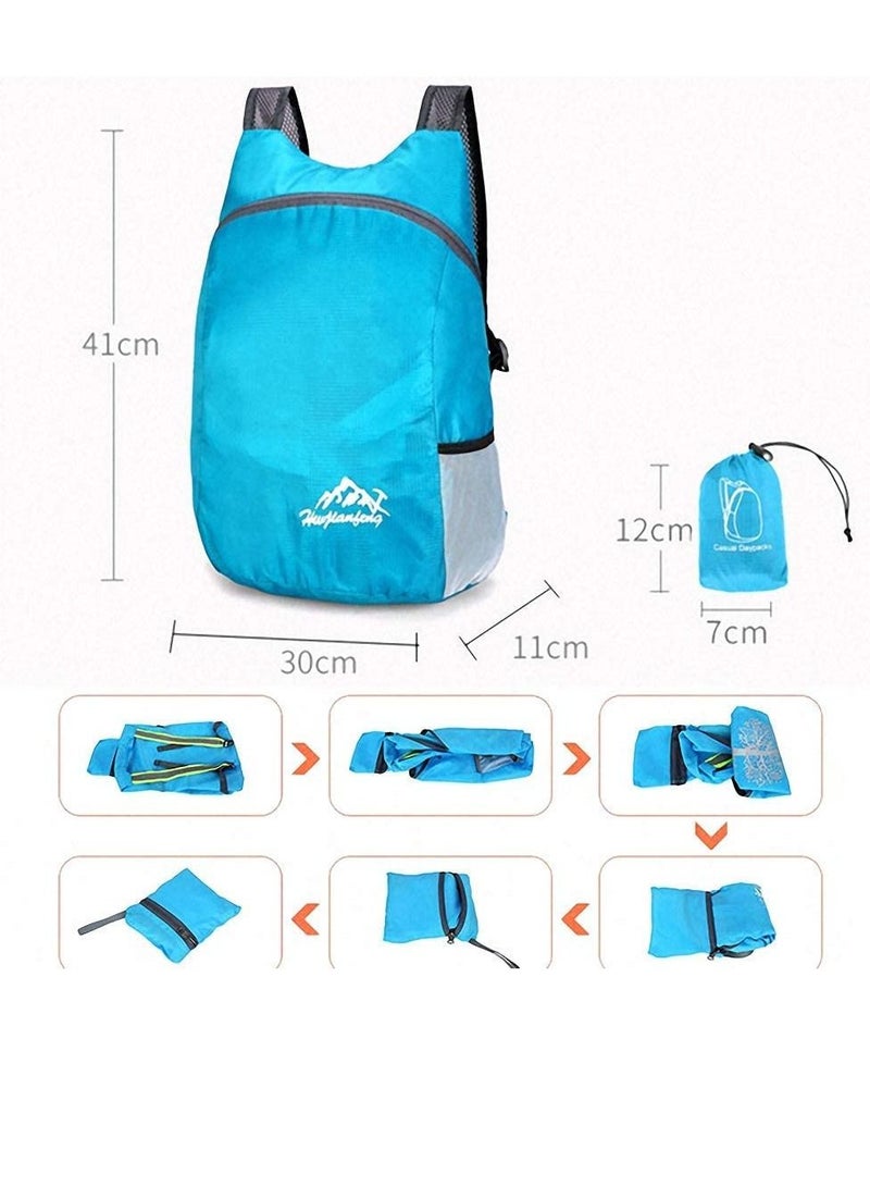 Cool Baby COOLBABY 20L Unisex Outdoor Sports Lightweight Travel Backpack Folding Portable Bag Backpack  WSTT652-SRK - Image 4