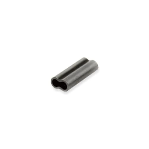 AFW American Fishing Wire Thin Wall Double Barrel Crimp Sleeves, Size #10T/.081", Black, 25 pc - Image 2