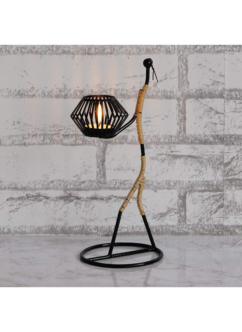 Webelkart Webelkart Premium Trible Lady Tealight Candle Holder for Home Decor| Candle Holder for Diwali Decoration (11.00 Inches)  - Image 1