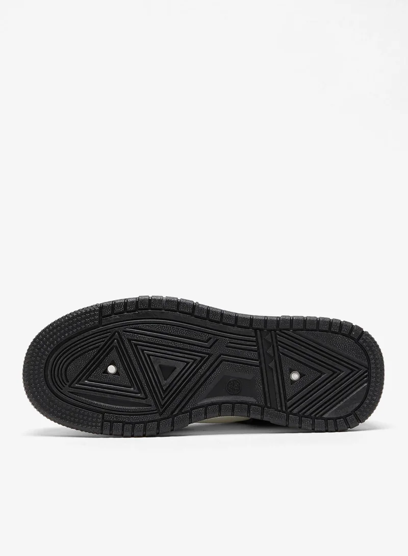 U.S. Polo Assn. White/Black Women's Low-Top Sneakers - Classic Lace-Up Design Shoes, Comfortable Shoes for Everyday Wear for Women | Best Price UAE