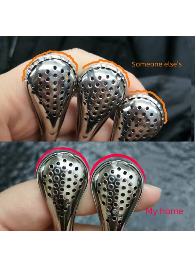 Generic - 304 Stainless Steel Straw Spoon Detachable Coffee Milk Tea Mixing Mate Tea Spoon Detachable Stainless Steel Straw Filter Spoon-Color:Black-Specifications:Removable (scoop Head) 21cm Long - Image 1