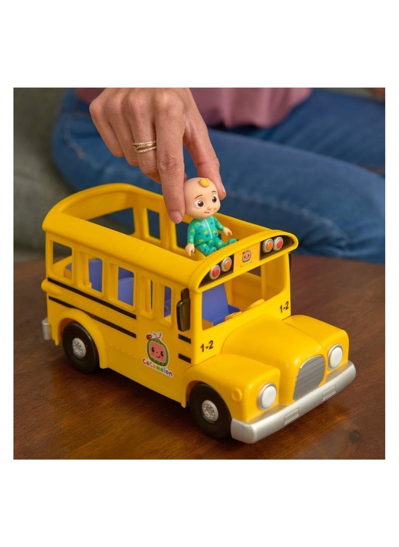 Cocomelon - Cocomelon - Feature Vehicle School Bus  Yellow  Cmw0015 - Image 1