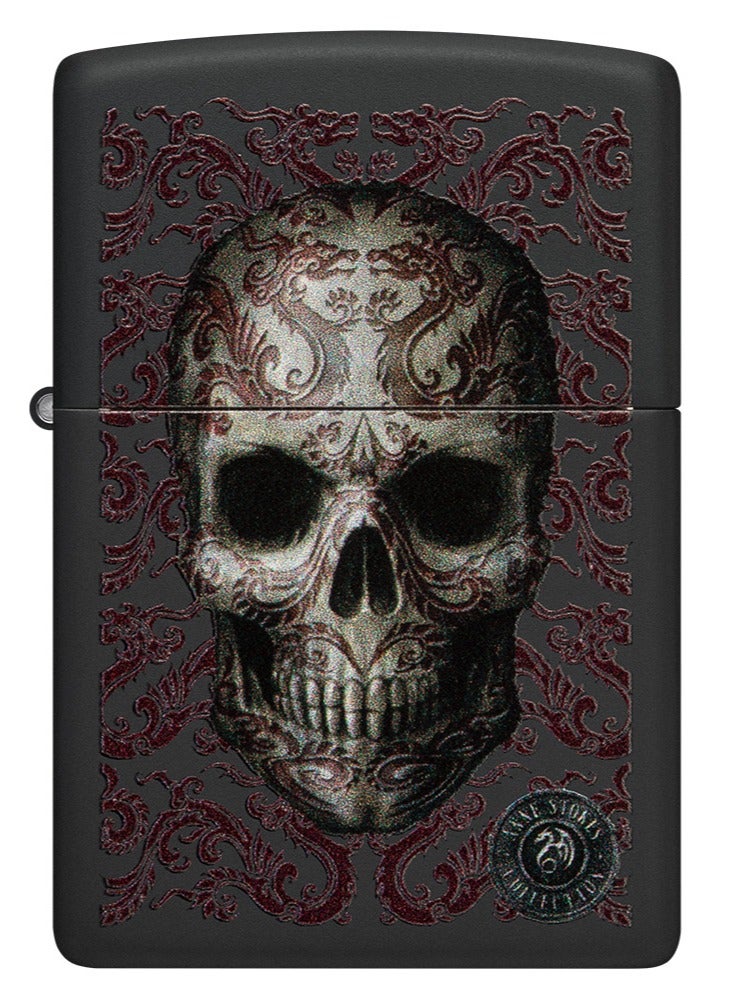 Zippo Ci400575 218 Anne Stokes Collection Black Matte Windproof Lighter - Image 2
