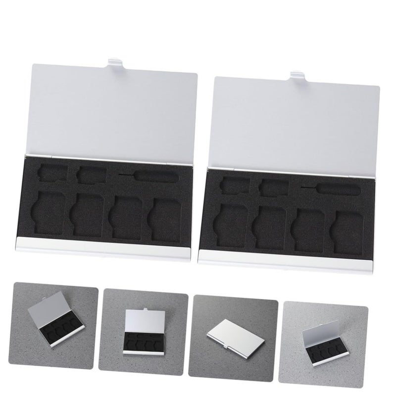 Teaux Sim Card Holder Storage Box Lightweight Slots For Easy Carrying Safe - Image 4