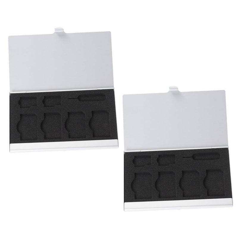 Teaux Sim Card Holder Storage Box Lightweight Slots For Easy Carrying Safe - Image 2