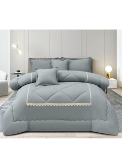 Ming Li 6-Piece King Summer Comforter Set – Double Bed – Size 230×250 cm 
