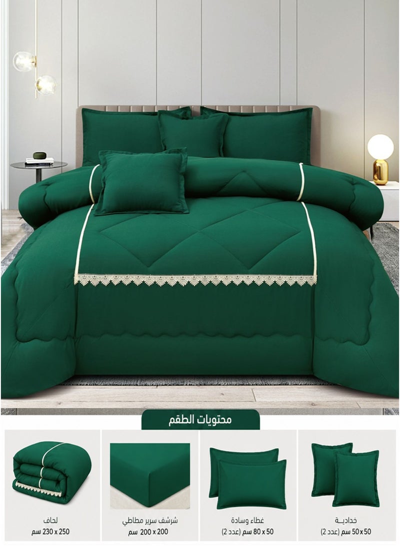 Ming Li 6-Piece King Summer Comforter Set – Double Bed – Size 230×250 cm - Image 1
