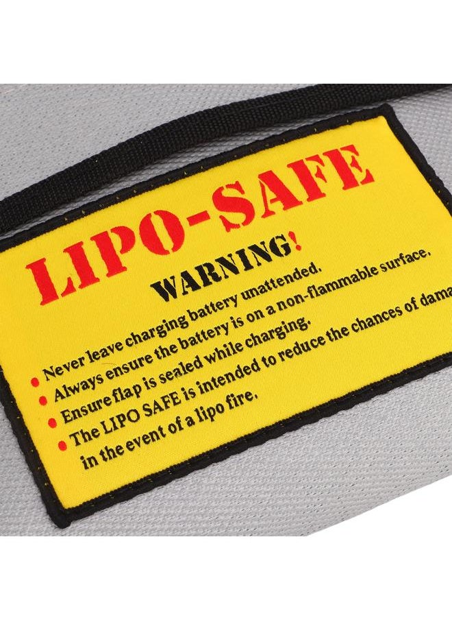 Fireproof Explosion Proof Lipo Battery Safe Bag Environmentally Friendly Lipo Battery Bag