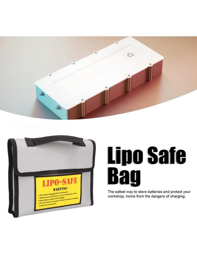 Fireproof Explosion Proof Lipo Battery Safe Bag Environmentally Friendly Lipo Battery Bag