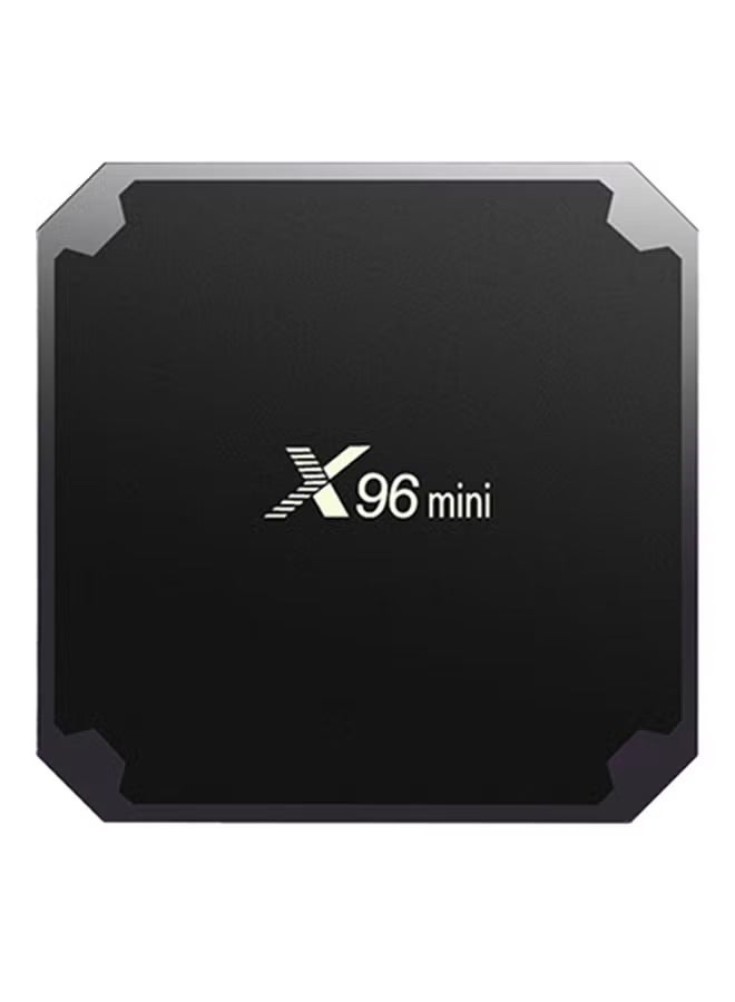 JAJEEK Android TV Box X96mini – Streaming Media Player with 4K HD, Android 7.1 OS, Wi-Fi, USB Ports – Compact Smart TV Box for Streaming Movies, Apps, and More – Black/Grey - Image 1