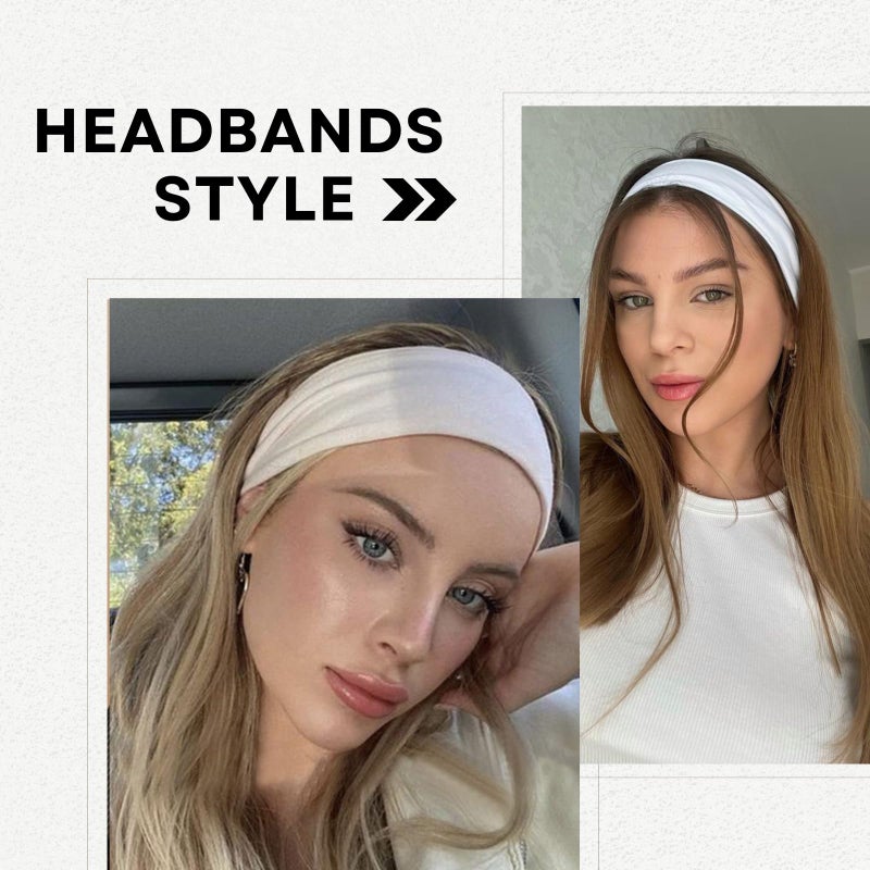 RJMBMUP Headbands for Women 3 PCS Cotton Non Slip Hair Bands Sweat Thick Headband Hair Accessories - Image 5