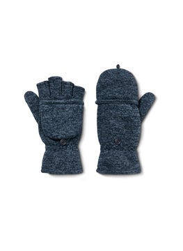 Tchibo Kids Boy Fold-Over Mittens Gloves, Blue  - Image 2