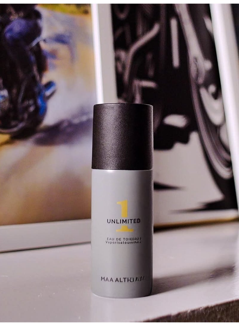 Maa Althahab Unlimited 1  Body spray for  Unisex  100 ml - Image 4