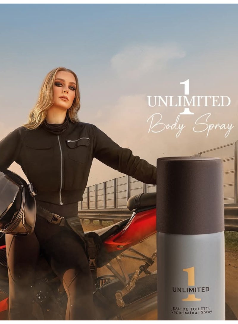 Maa Althahab Unlimited 1  Body spray for  Unisex  100 ml - Image 5