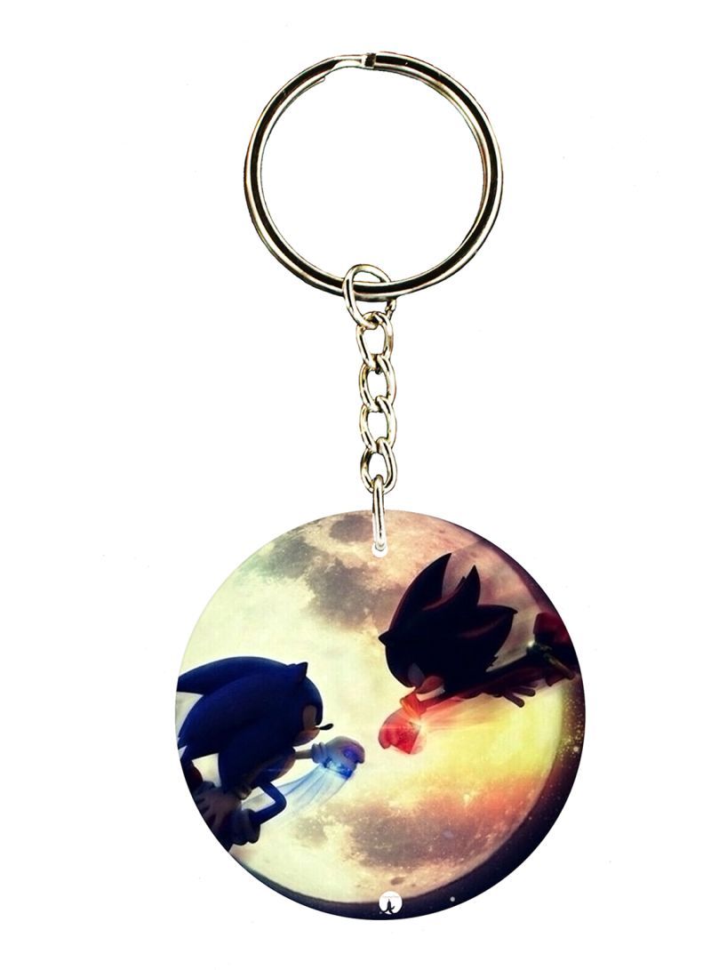 RKN Sonic Double Side Printed Keychain