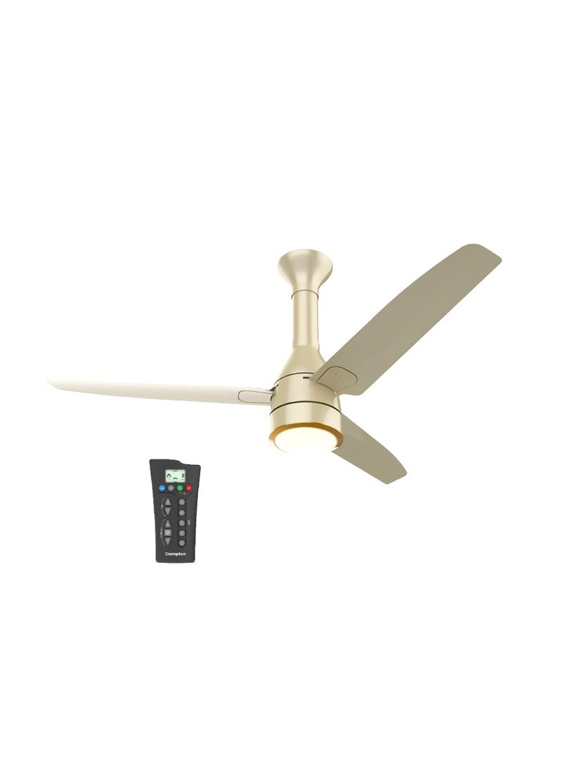 Crompton Crompton Energion Roverr Underlight 1200mm BLDC Ceiling Fan Light Dimming Feature Remote Control 5 Years Warranty Champagne Gold Pack of 1  - Image 1