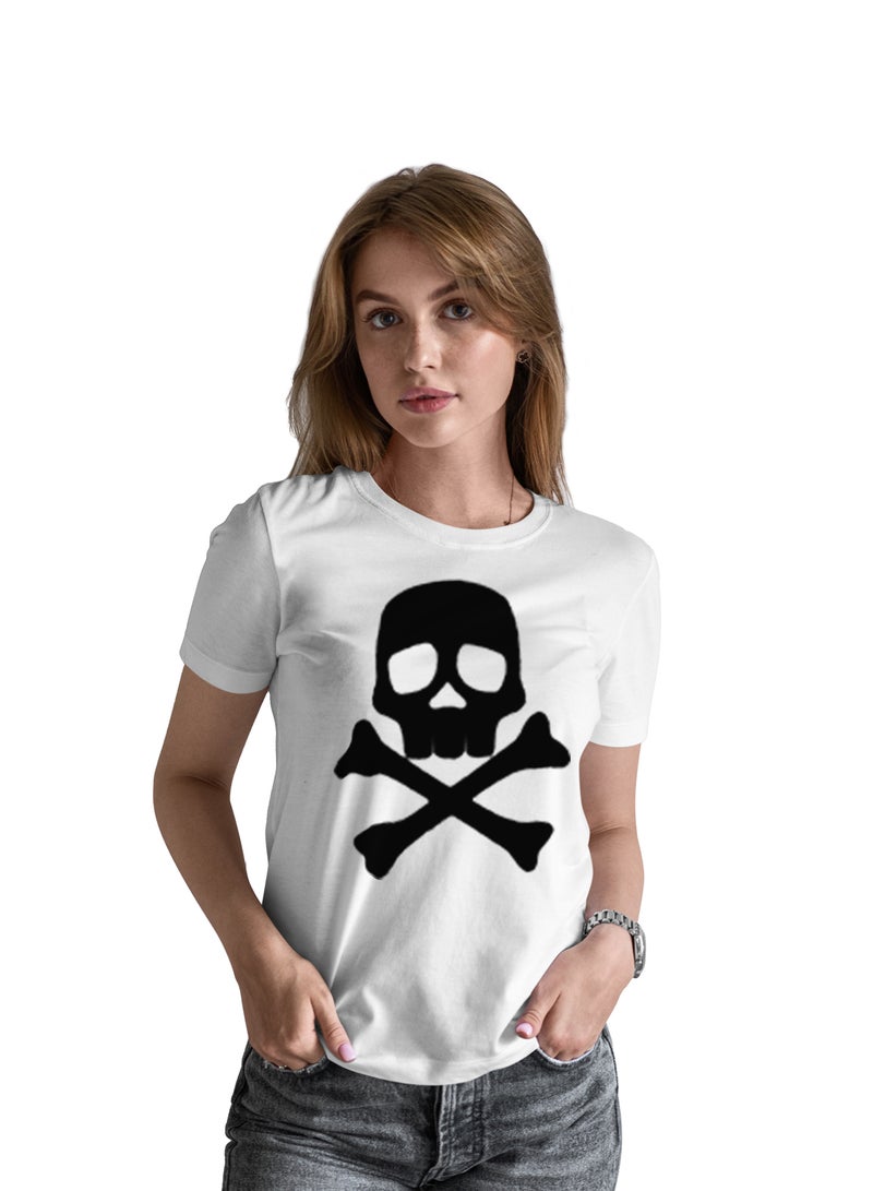 Fashion World Cotton T-shirt Printed with High-quality Skull  - Image 1