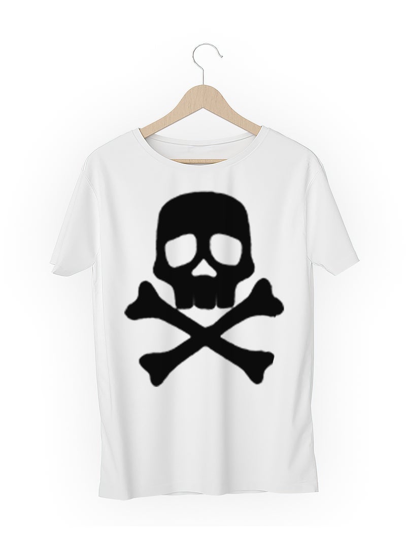 Fashion World Cotton T-shirt Printed with High-quality Skull  - Image 3