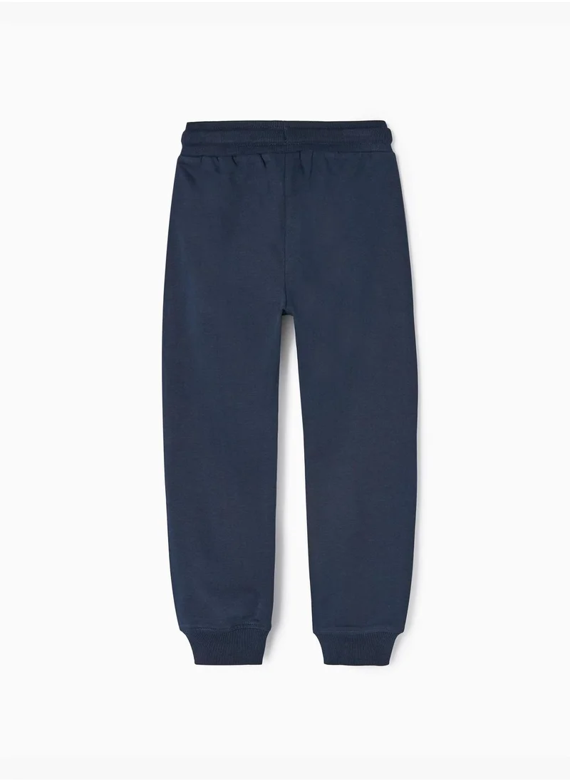 Zippy Zippy Cotton Joggers For Boys - Dark Blue
