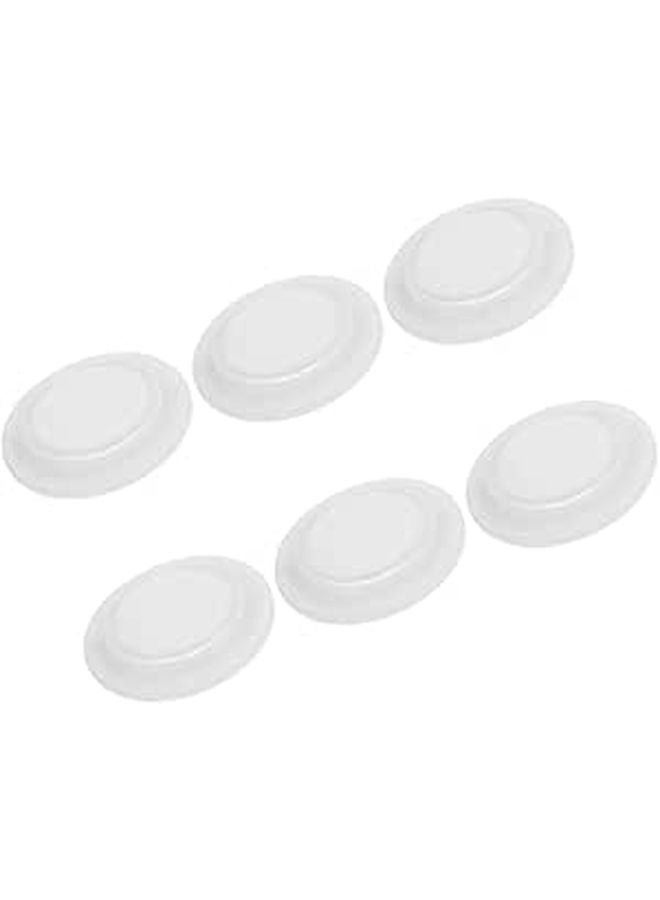 White Air Conditioner Wall Hole Cover Decorative Accessory for Home Decor - Image 1